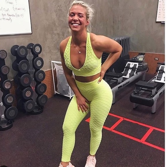 🇧🇷AUTHENTIC Brazilian Honeycomb Gym Leggings - Picture 5 of 5